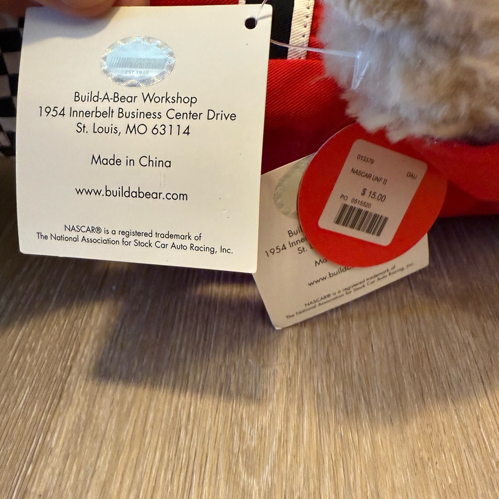 NASCAR Racing Build a bear vintage - Picture 4 of 4